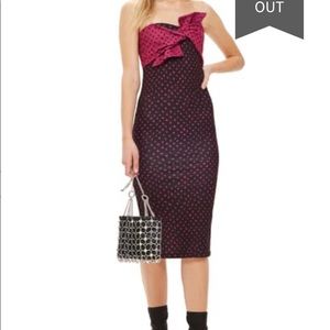 NWOT TopShop Strapless Dress Size 4